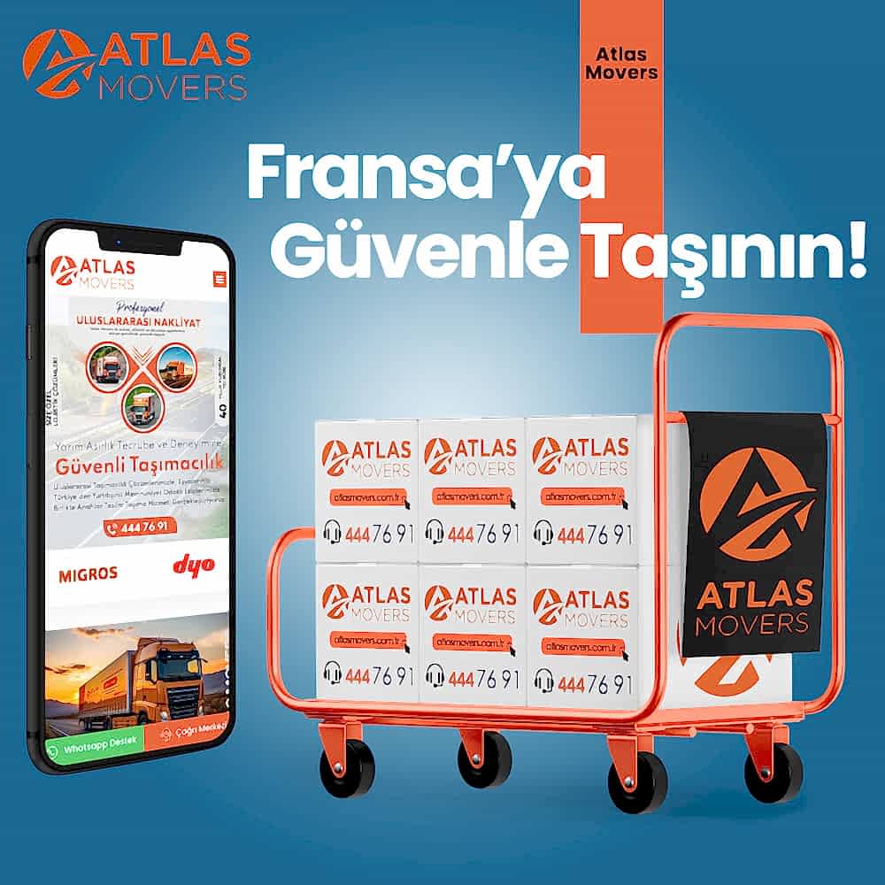 turkiyeden fransaya ev tasima