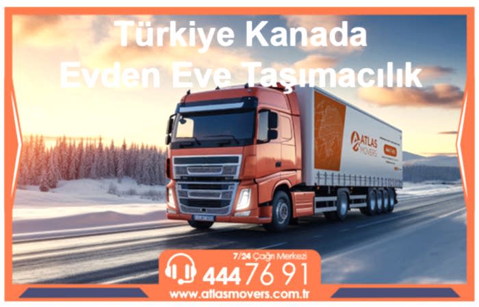 Türkiye'den Kanada'ya Evden Eve Nakliyat